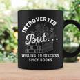 Romance Reader Spicy Book Merch Book Lovers Bookish Women Graphic Print Coffee Mug Gifts ideas
