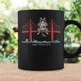 San Francisco Cat Golden Gate Bridge Iced Coffee Book Lover Graphic Print Coffee Mug Gifts ideas San Francisco Cat Golden Gate Bridge Iced Coffee Book Lover Graphic Print Coffee Mug Gifts ideas