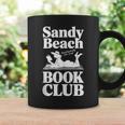 Sandy Beach Book Club Anti-Social Graphic Print Coffee Mug Gifts ideas