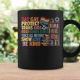 Say Gay Protect Trans Kids Read Banned Books LGBTQ Gay Pride Graphic Print Coffee Mug Gifts ideas Say Gay Protect Trans Kids Read Banned Books LGBTQ Gay Pride Graphic Print Coffee Mug Gifts ideas