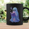 Scary Reading Book Lovers Halloween Costume Pastel Ghost Graphic Print Coffee Mug Gifts ideas