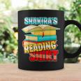 Shakira's Reading Shirt Personalized Book Reading Graphic Print Coffee Mug Gifts ideas