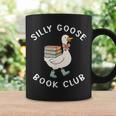 Silly Goose Book Club Bookish Reader Bookworm Reading Graphic Print Coffee Mug Gifts ideas