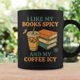 Spicy Books And Iced Coffee Book Lover Smut Reader Graphic Print Coffee Mug Gifts ideas Spicy Books And Iced Coffee Book Lover Smut Reader Graphic Print Coffee Mug Gifts ideas