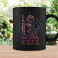 Star Wars The Book Of Boba Fett Galactic Neon Poster Graphic Print Coffee Mug Gifts ideas