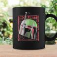 Star Wars The Book Of Boba Fett Helmet Text Stack Graphic Print Coffee Mug Gifts ideas