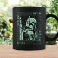 Star Wars The Book Of Boba Fett Outlaw Box Up Graphic Print Coffee Mug Gifts ideas