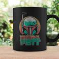 Star Wars The Book Of Boba Fett Vintage Helmet Logo V-2 Graphic Print Coffee Mug Gifts ideas