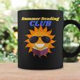 Summer Reading Club Sun Reading Book Men Women Kids Graphic Print Coffee Mug Gifts ideas