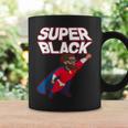 Superhero Pride Comic Book Lover African American Dad Graphic Print Coffee Mug Gifts ideas