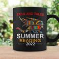 Tails And Tales Summer Reading 2022 Book Reading Teen Dragon Graphic Print Coffee Mug Gifts ideas Tails And Tales Summer Reading 2022 Book Reading Teen Dragon Graphic Print Coffee Mug Gifts ideas