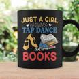 Tap Dancer Girl Who Loves Tap Dance & Books Graphic Print Coffee Mug Gifts ideas