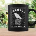 Tarot Card Raven Crow On Books Dark Academia Aesthetic Graphic Print Coffee Mug Gifts ideas Tarot Card Raven Crow On Books Dark Academia Aesthetic Graphic Print Coffee Mug Gifts ideas