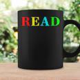 Teacher Reading Read In Color Book Graphic Print Coffee Mug Gifts ideas Teacher Reading Read In Color Book Graphic Print Coffee Mug Gifts ideas