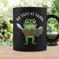 Test Day Grumpy Frog Book WE Test AT Dawn Fantasy Graphic Print Coffee Mug Gifts ideas