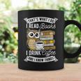 That's What I Do I Read Book I Drink Coffee & I Know Things Graphic Print Coffee Mug Gifts ideas