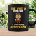 That's What I Do I Read Books I Avoid People I Know Things Graphic Print Coffee Mug Gifts ideas