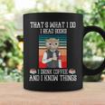 That's What i Do i Read Books i Drink Coffee Owl Teacher For Men Women Kids Graphic Print Coffee Mug Gifts ideas