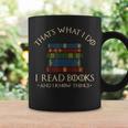 That's What I Do I Read Books And I Know Things Reading Small Graphic Print Coffee Mug Gifts ideas