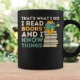 That's What I Do Reading Cat Book & Cat Lover Graphic Print Coffee Mug Gifts ideas