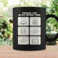 Things I Do In My Spare Time Reading Book Lover Graphic Print Coffee Mug Gifts ideas
