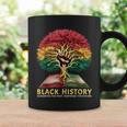 History Inspiring Future Fist Tree Book Roots Graphic Print Coffee Mug Gifts ideas