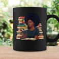 History Month Afro Women Girls Book Lover Librarian Graphic Print Coffee Mug Gifts ideas
