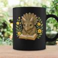 Triceratops Dinosaur Reading Book Flowers Floral Graphic Print Coffee Mug Gifts ideas Triceratops Dinosaur Reading Book Flowers Floral Graphic Print Coffee Mug Gifts ideas