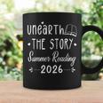 Unearth A Story 2026 Summer Reading Graphic Print Coffee Mug Gifts ideas