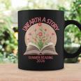 Unearth a Story 2026 Summer Reading Program Flowers Book Graphic Print Coffee Mug Gifts ideas Unearth a Story 2026 Summer Reading Program Flowers Book Graphic Print Coffee Mug Gifts ideas