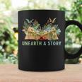 Unearth a Story Dinosaur 2026 Summer Reading Program Book Graphic Print Coffee Mug Gifts ideas Unearth a Story Dinosaur 2026 Summer Reading Program Book Graphic Print Coffee Mug Gifts ideas