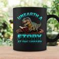 Unearth A Story At The Library Dinosaur Reading Graphic Print Coffee Mug Gifts ideas