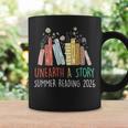 Unearth A Story Summer Reading 2026 Book Wildflowers Graphic Print Coffee Mug Gifts ideas Unearth A Story Summer Reading 2026 Book Wildflowers Graphic Print Coffee Mug Gifts ideas