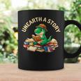 Unearth A Story Summer Reading 2026 Dinosaur Book Floral Graphic Print Coffee Mug Gifts ideas Unearth A Story Summer Reading 2026 Dinosaur Book Floral Graphic Print Coffee Mug Gifts ideas