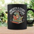 Unearth A Story Summer Reading 2026 Dinosaur Books Graphic Print Coffee Mug Gifts ideas Unearth A Story Summer Reading 2026 Dinosaur Books Graphic Print Coffee Mug Gifts ideas