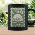 Unearth a Story Summer Reading 2026 Palaeontologists Book Graphic Print Coffee Mug Gifts ideas Unearth a Story Summer Reading 2026 Palaeontologists Book Graphic Print Coffee Mug Gifts ideas