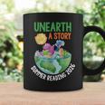 Unearth A Story Summer Reading Program 2026 Animals Book Graphic Print Coffee Mug Gifts ideas Unearth A Story Summer Reading Program 2026 Animals Book Graphic Print Coffee Mug Gifts ideas
