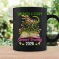 Unearth A StoryRex Reading Book Floral Summer Reading Graphic Print Coffee Mug Gifts ideas