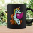 Unicorn Librarian For A Teacher Reading Book In School Graphic Print Coffee Mug Gifts ideas