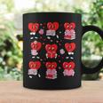 Valentines Day Librarian Heart Reading Book Women Men Kids Graphic Print Coffee Mug Gifts ideas