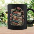 Vintage Books And Flowers Botanical Reading Illustration Graphic Print Coffee Mug Gifts ideas Vintage Books And Flowers Botanical Reading Illustration Graphic Print Coffee Mug Gifts ideas