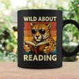 Vintage Cheetah Reading Book Wild About Reading Shirts Boys Graphic Print Coffee Mug Gifts ideas Vintage Cheetah Reading Book Wild About Reading Shirts Boys Graphic Print Coffee Mug Gifts ideas