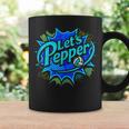 Volleyball Lets Pepper Comic Book Pop Art Teen Girls Cute Graphic Print Coffee Mug Gifts ideas