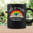 Wake Up Smarter Sleep With A Librarian Book Lover Bookworm Graphic Print Coffee Mug Gifts ideas Wake Up Smarter Sleep With A Librarian Book Lover Bookworm Graphic Print Coffee Mug Gifts ideas