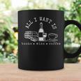 I Want Books Wine Coffee Graphic Print Coffee Mug Gifts ideas