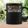Wild About Books Leopard I Love Reading Book Lover Graphic Print Coffee Mug Gifts ideas