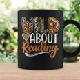 Wild About Reading Book Animal Children's Book Lover Teacher Graphic Print Coffee Mug Gifts ideas