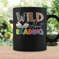 Wild About Reading Reading Books & Bookworm For Book Reader Graphic Print Coffee Mug Gifts ideas