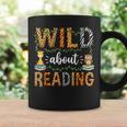 Wild About Reading Reading Books Lovers Reader Librarian Graphic Print Coffee Mug Gifts ideas