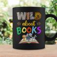Wild About Reading Books Reader Bookworm Animals Book Lover Graphic Print Coffee Mug Gifts ideas Wild About Reading Books Reader Bookworm Animals Book Lover Graphic Print Coffee Mug Gifts ideas